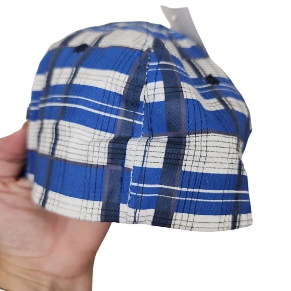 ROOTS Princeton Baseball Hat Salamander Navy Boys S/M - Picture 3 of 7